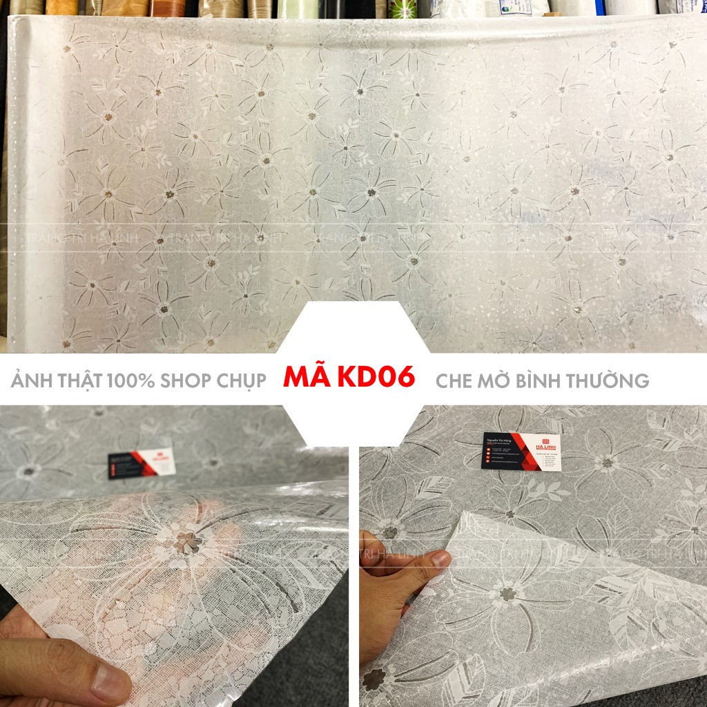 Decal dán kính hoa văn 3d loại dày cao cấp, giấy dán kính phòng ngủ nhiều mẫu đẹp | BigBuy360 - bigbuy360.vn