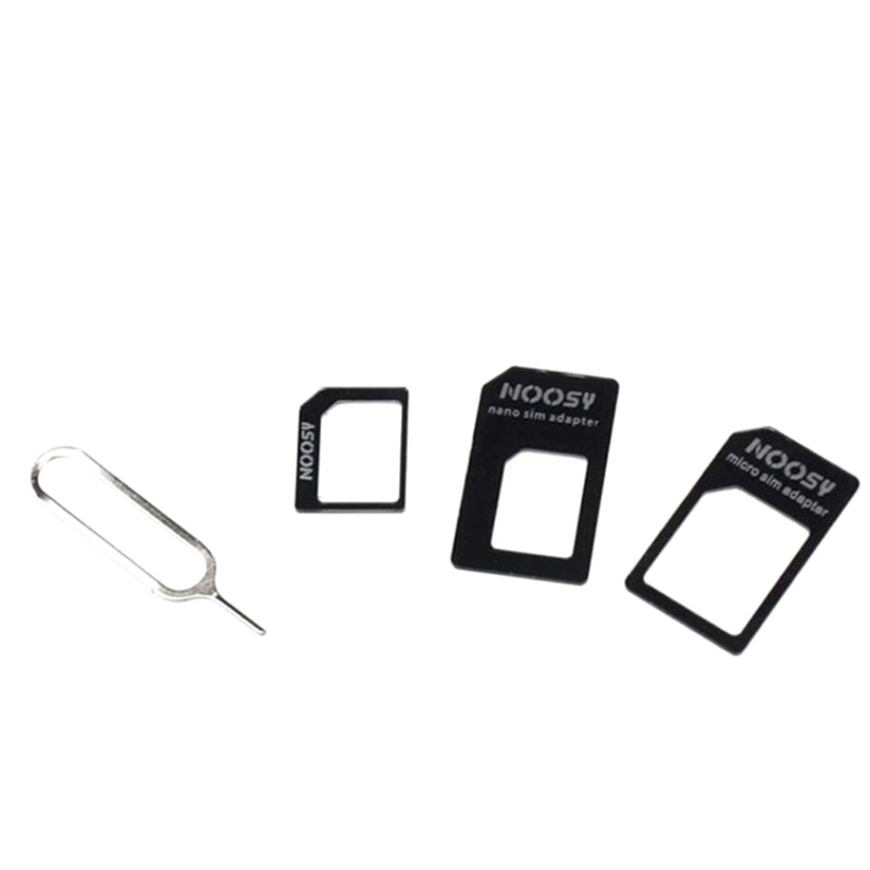 Bộ Chuyển Đổi Thẻ SIM Nano 4 Trong 1 Micro / Standard Cho Tất Cả Các Dòng Điện Thoại Di Động