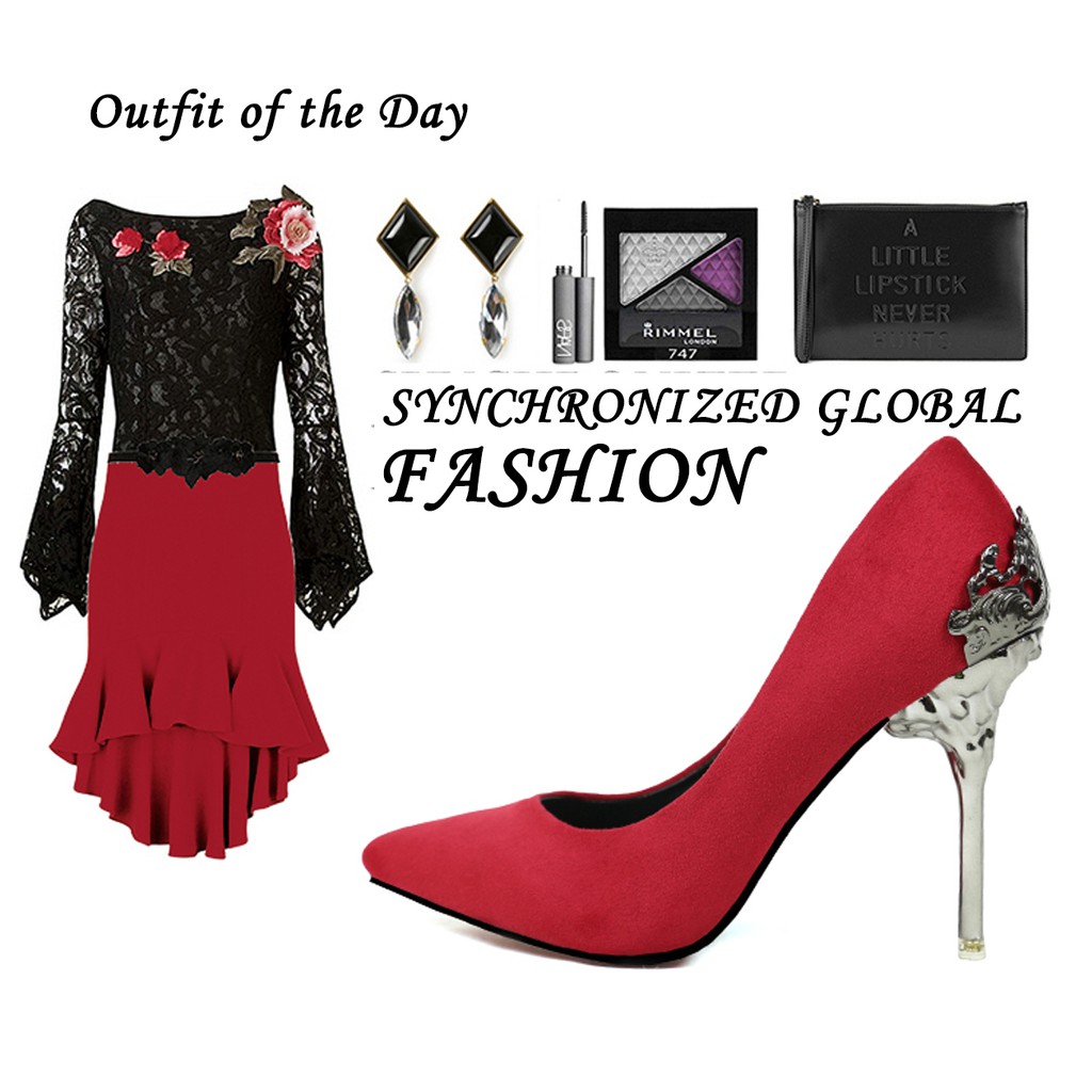 Giày Cao Gót Thời Trang Nhiều Màu Xinh Xắn Cho Nữ