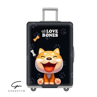 Vỏ bọc vali cún cưng