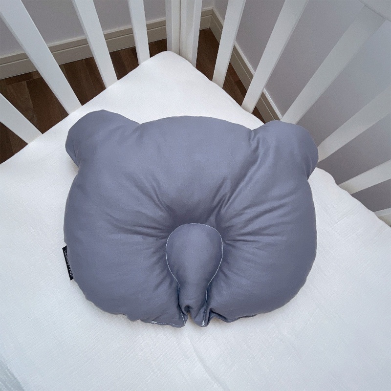 Gối Ngủ Bảo Vệ Đầu Hình Gấu Dễ Thương Cho Bé Nurs