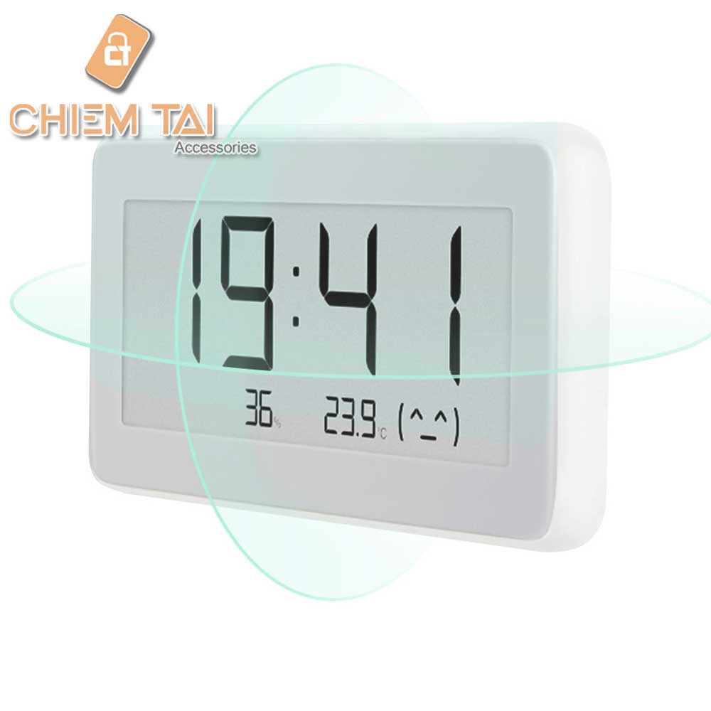 Đồng hồ tích hợp nhiệt độ và độ ẩm Mijia Smart Digital Clock Pro.