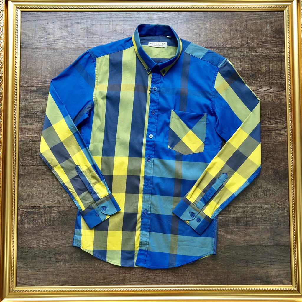 [Giá Sập Sàn] Sơ Mi BBR Họa Tiết Kẻ Nhiều Màu,From Dáng Chuẩn,Không Xù Không Bai Nhão - Áo Sơ Mi Nam Dài Tay | BigBuy360 - bigbuy360.vn