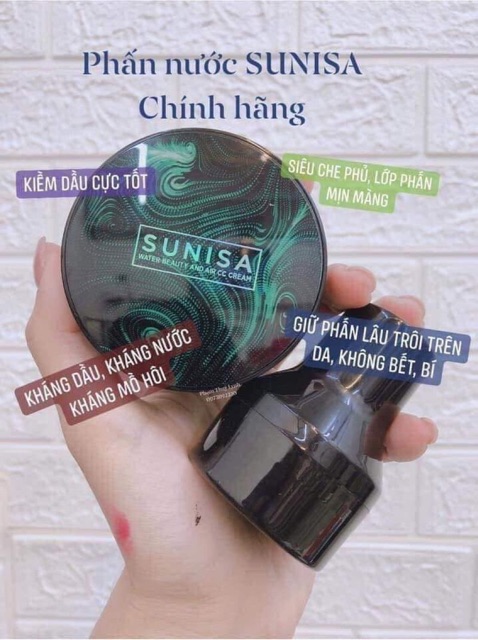 PHẤN NƯỚC SUNISA Cushion PHẤN NỀN CHE KHUYẾT ĐIỂM