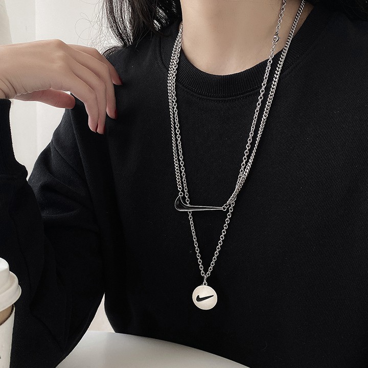 Dây Chuyền Mặt Hình Logo Nike Độc Đáo Dành Cho Cặp Đôi-cuppe