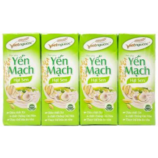 Thùng 6 dây sữa yến mạch hạt sen