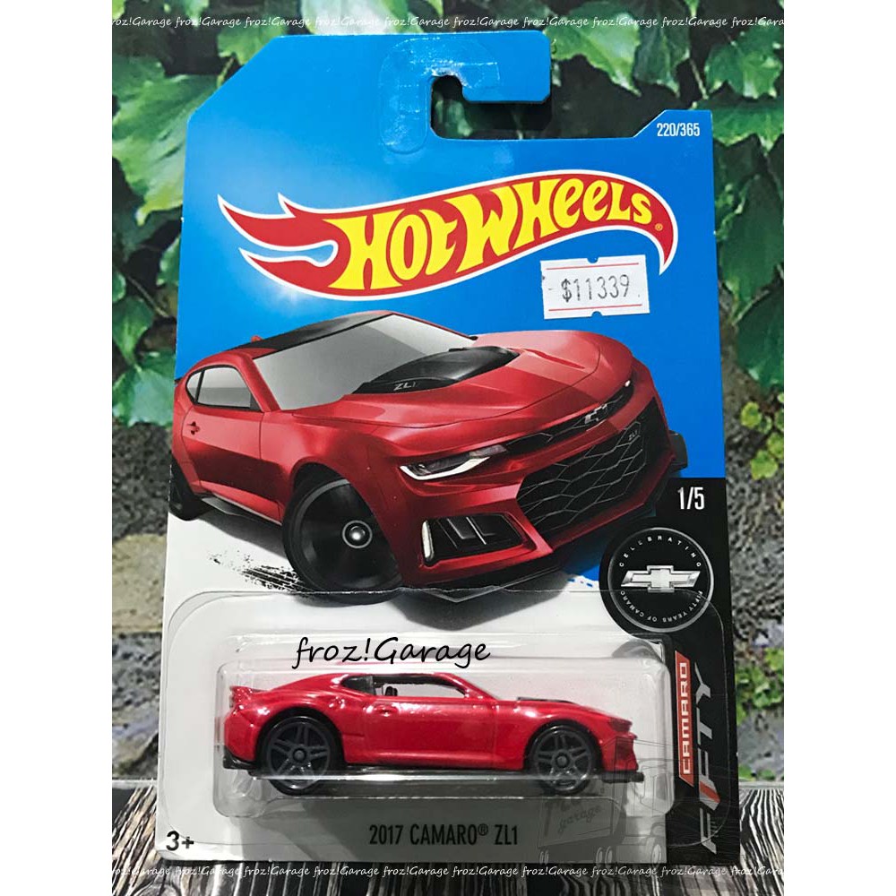 Mô Hình Xe Hơi Hot Wheels 11339-2017 Camaro Zl1