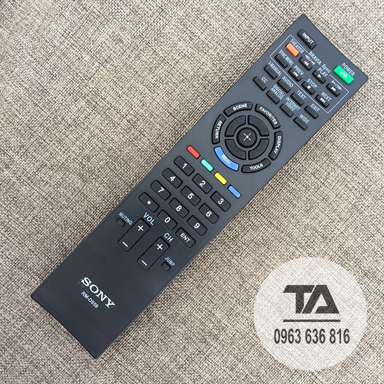 [FREESHIP 50K] Remote tivi sony ✔ Điều khiển Tivi Sony RM D959 - MỚI