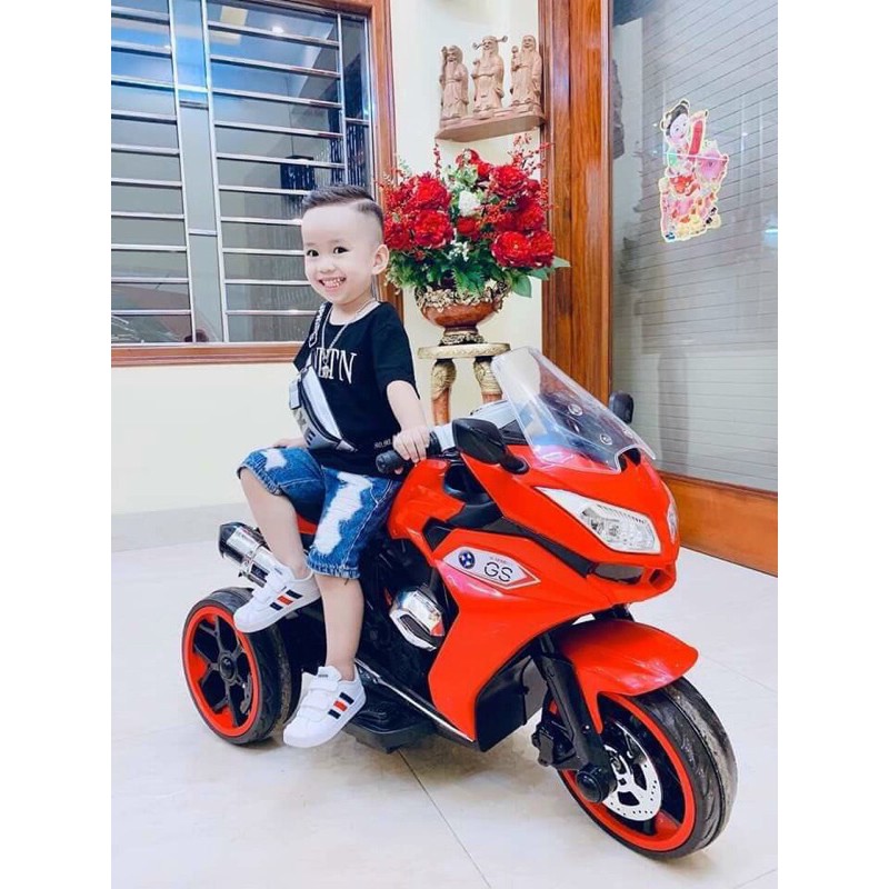 [SIÊU RẺ ❤️]XE MÁY ĐIỆN TRẺ EM- MOTO ĐIỆN CHO BÉ CAO CẤP GS1200 HÀNG LOẠI 1