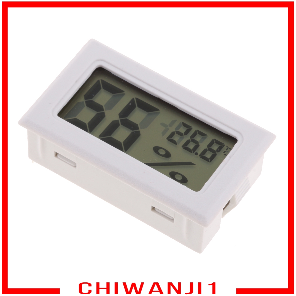 Đồng hồ đo độ ẩm và nhiệt độ tủ lạnh màn hình LCD tiện dụng