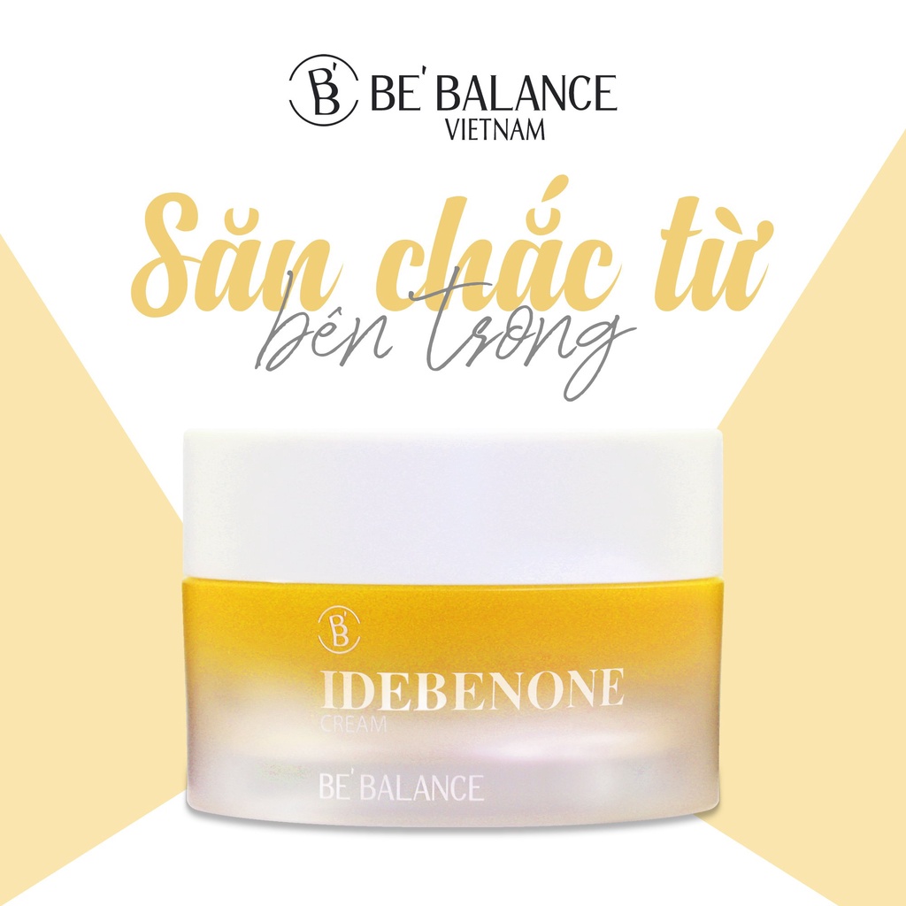 Kem dưỡng chống lão hóa, làm sáng da Be'Balance Idebenone Cream (50ml)