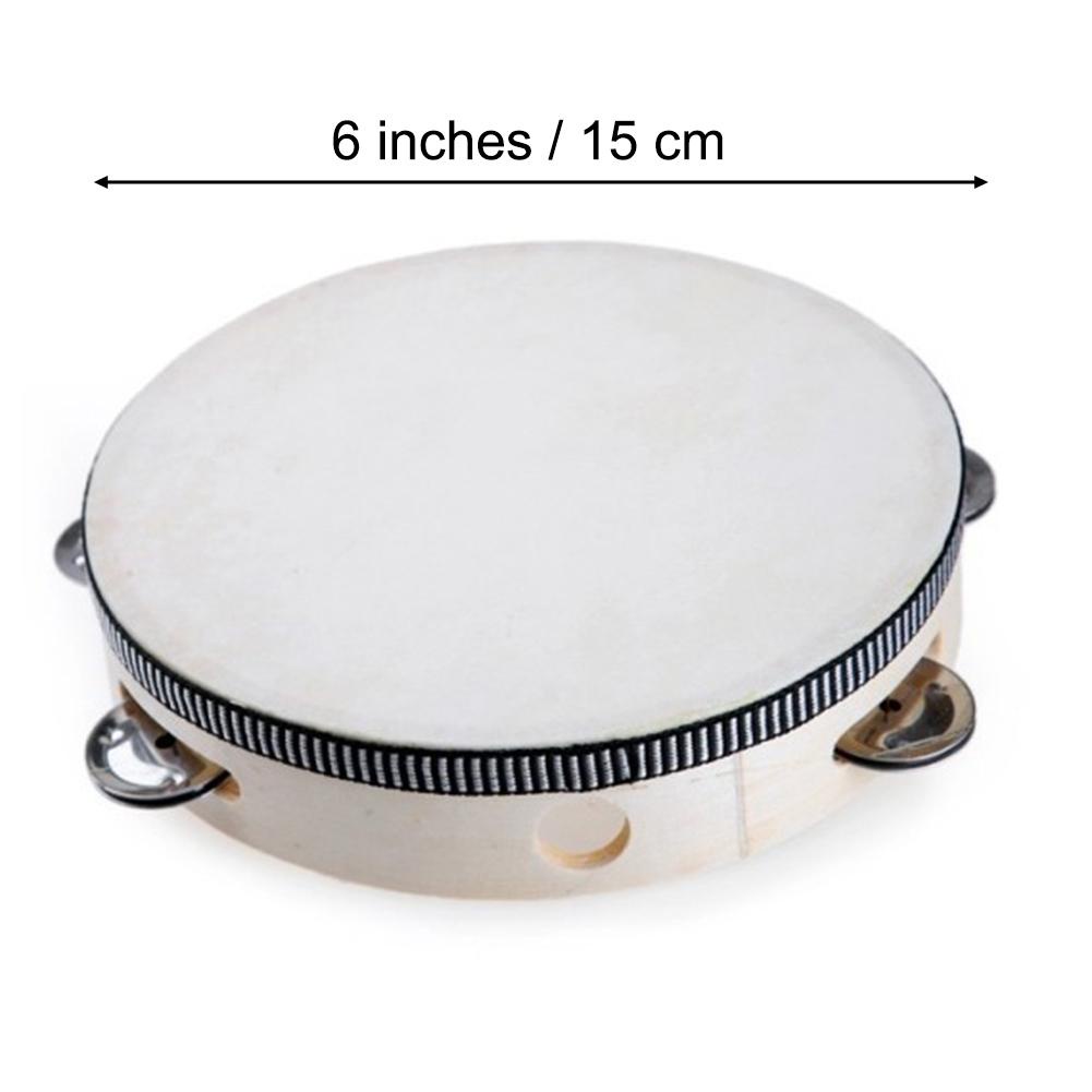 Trống lục lạc cầm tay siêu bền 6 Inch 8 Inch 10 Inch dành cho trẻ em