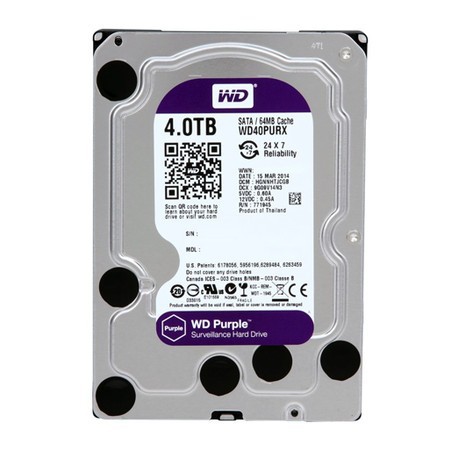 Ổ cứng HDD 4TB Western tím - Bảo hành 24 tháng