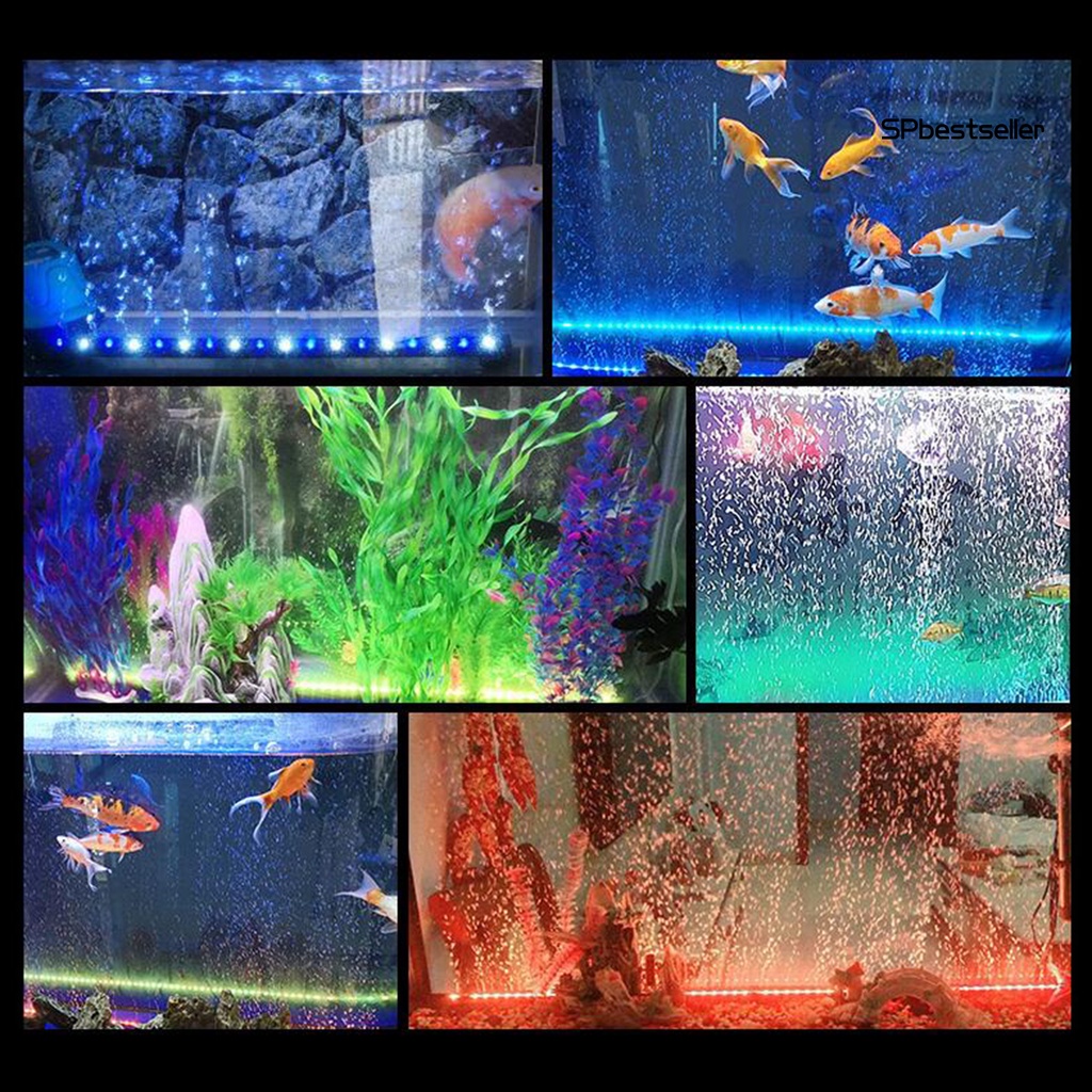 Đèn LED gắn bể cá trang trí nhiều màu sắc chống thấm nước chất lượng cao