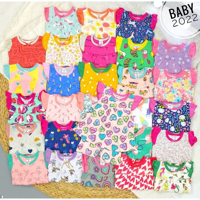 Bộ quần áo bé gái carter’s dư xịn size 3-7T(12-21kg) 💥 Giá siêu sốc💥