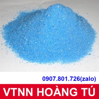 CuSO4.5H2O túi 500g đồng sunphat copper sulfate làm tinh thể