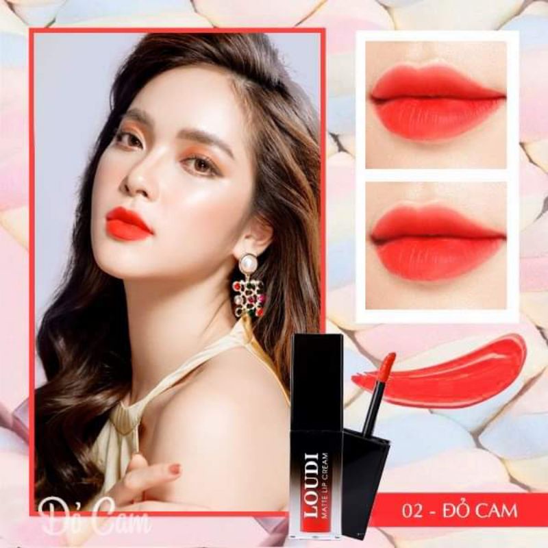 SON LOUDI 8 MÀU_ĐỎ LOUDI