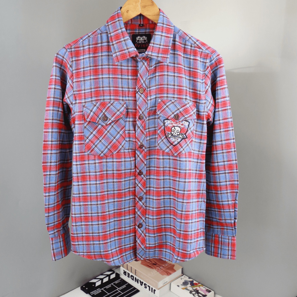 ÁO SƠ MI CARO NAM HỌA TIẾT UVISU ÔNG ĐỊA CHẤT LIỆU CARO COTTON CAO CẤP