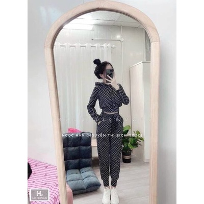 Sét bộ mũ GGGGG bo gấu nhiều màu