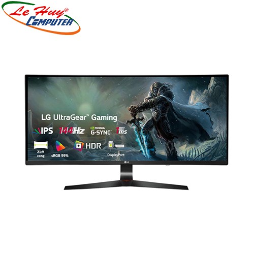 Màn hình cong LG 34GL750-B 34&quot; IPS 144Hz G-Sync HDR chuyên game