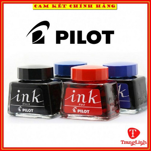 Mực bút máy Pilot nhật bản, hộp 30ml - Mực Pilot dùng cho bút máy Preppy, bút mực tiểu học - tranglinh