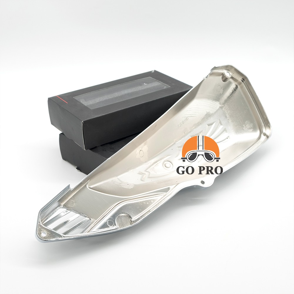 [CHÍNH HÃNG] Chụp Pô E Nhựa Xi 100% Niken Dành Cho Honda Vision 2014