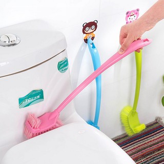 CHỔI CỌ RỬA TOILET 2 ĐẦU CÓ MÓC TREO TIỆN DỤNG 1455 bbgr