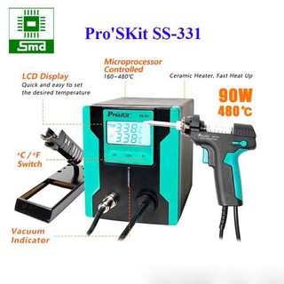 Máy hút thiếc Pro'sKit SS-331NH (Mẫu mới)