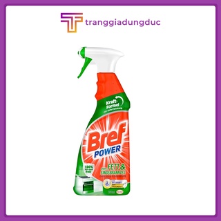 Chai xịt tẩy dầu mỡ nhà bếp Bref Power