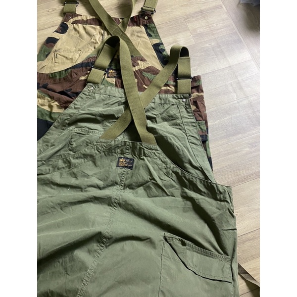 YẾM Overall Alpha Industries Chính hãng (Bigsize 70-120kg)