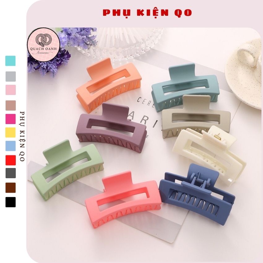 Kẹp tóc thời trang hình chữ nhật rỗng style Hàn Quốc - KEP11