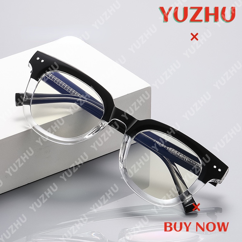 Mắt Kính Quang Học Chống Ánh Sáng Xanh Phong Cách Retro Thời Trang Hàn Quốc