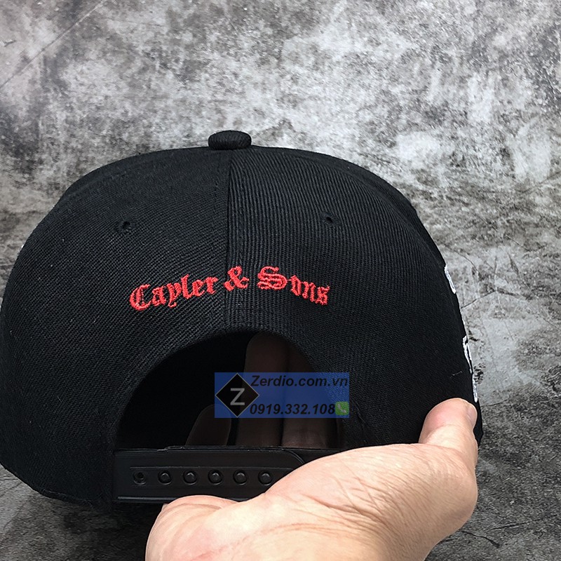 Nón hiphop snapback thêu họa tiết nổi cá tính cho cả nam và nữ