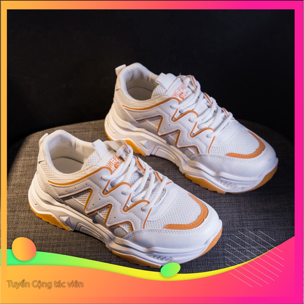 HOT Giày Nữ, Giày Thể Thao Sneaker Nữ Màu Trắng G23 Đẹp 👟 new . new :