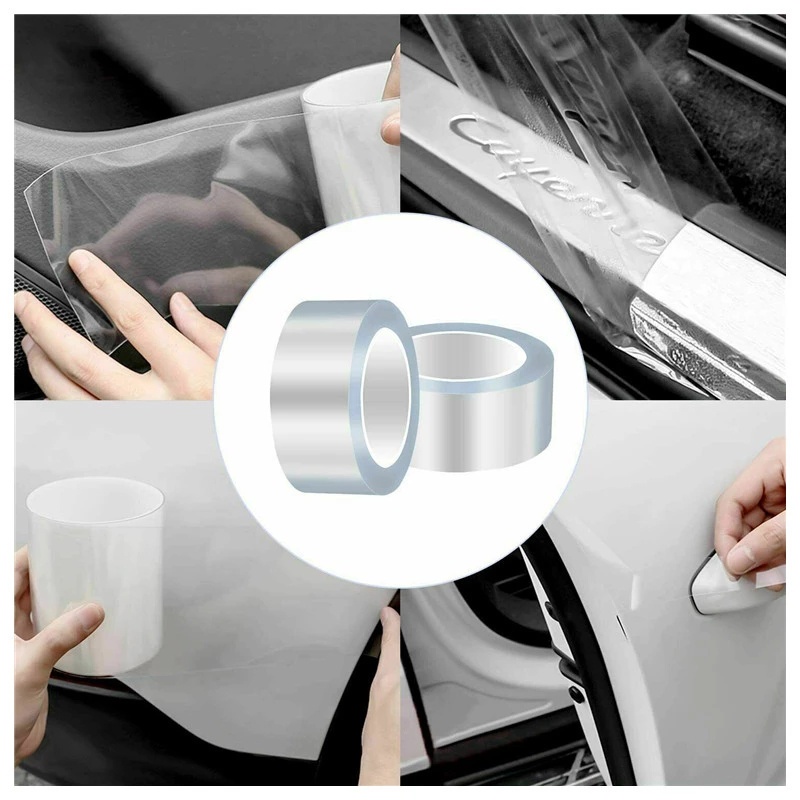 Miếng Dán Nano Trong Suốt Chống Trầy Bảo Vệ Cốp Xe Hơi