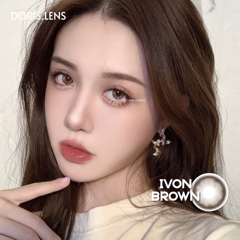 Kính Áp Tròng DORIS.LENS - IVON Brown 14.5mm