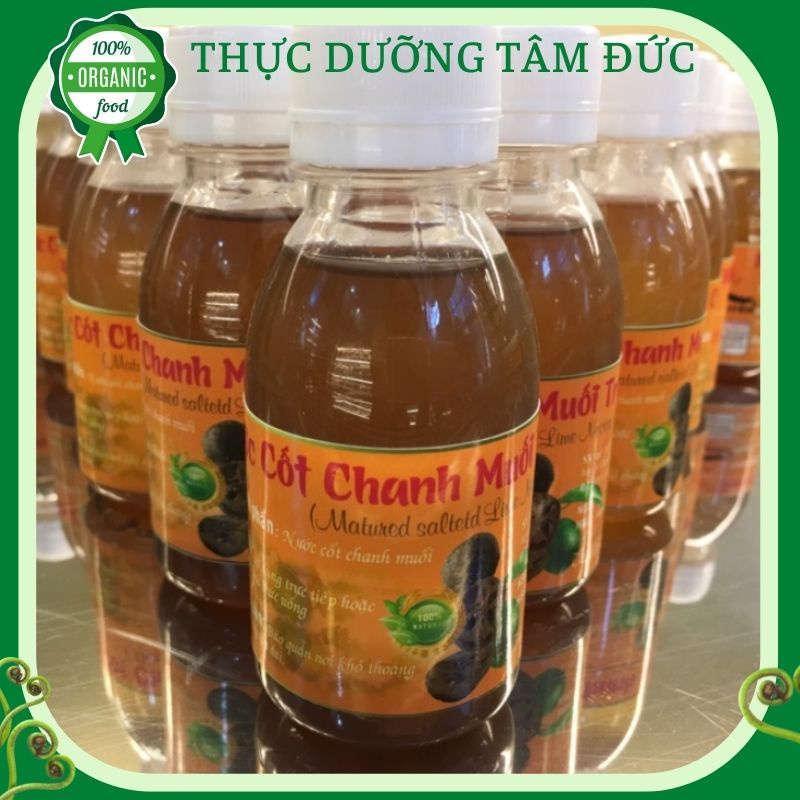 Nước cốt chanh muối Quy Nguyên chùa Long Hương chai 125ml