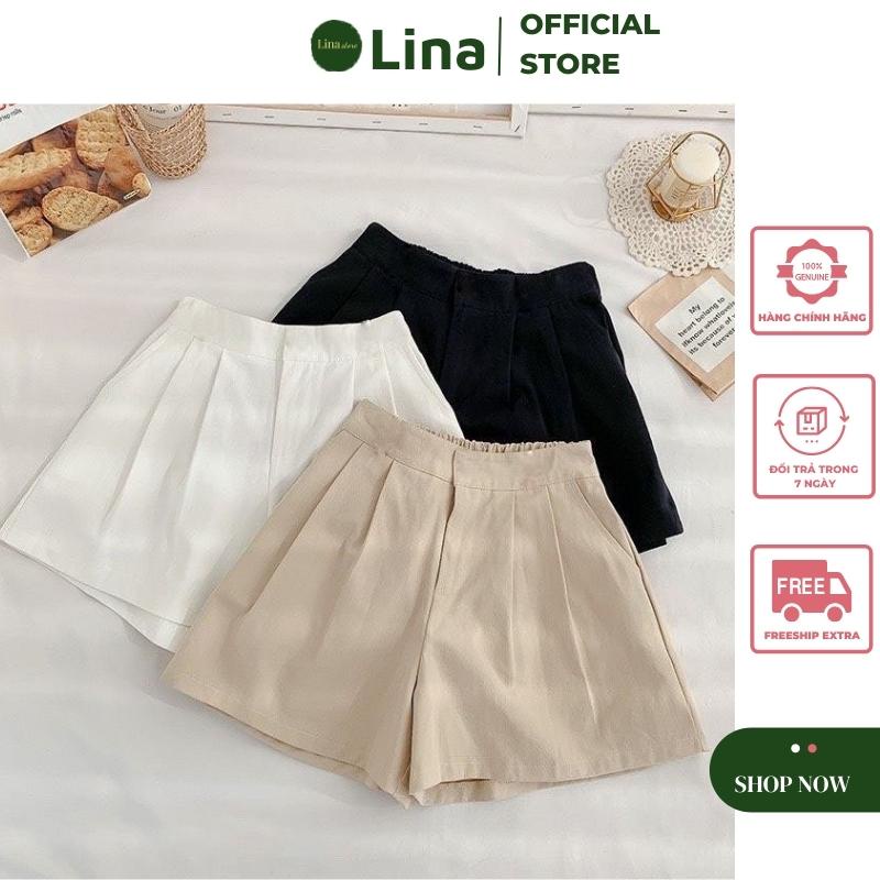 Quần Short Đũi_Quần Đùi Đũi Dáng Váy Siêu Hot LINASTORE 024 | BigBuy360 - bigbuy360.vn