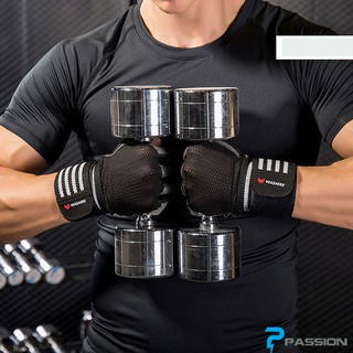 Găng tay tập gym cao cấp có quấn cổ tay G17