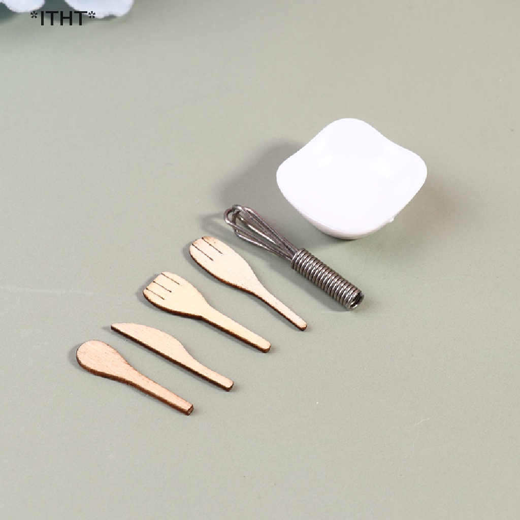 Giá Đỡ Muỗng Mini Tỉ Lệ 1 / 12 Trang Trí Nhà Búp Bê