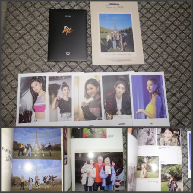 Set postcard + photobook ITZY pre order