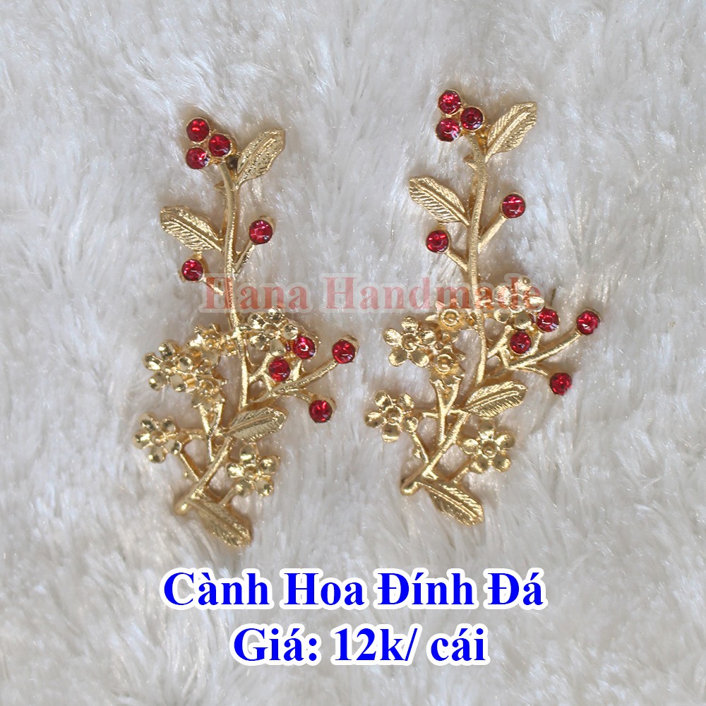 [Mã SKAMSALE06 giảm 10% tối đa 100K đơn 150K] Cành hoa đính đá 12k/ cái