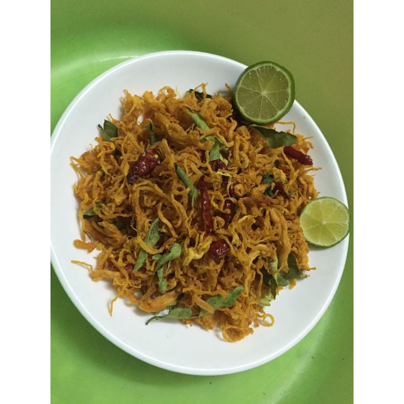 100Gr Khô Gà Lá Chanh-Loại Ngon( Giòn Ngon - Đậm Vị )