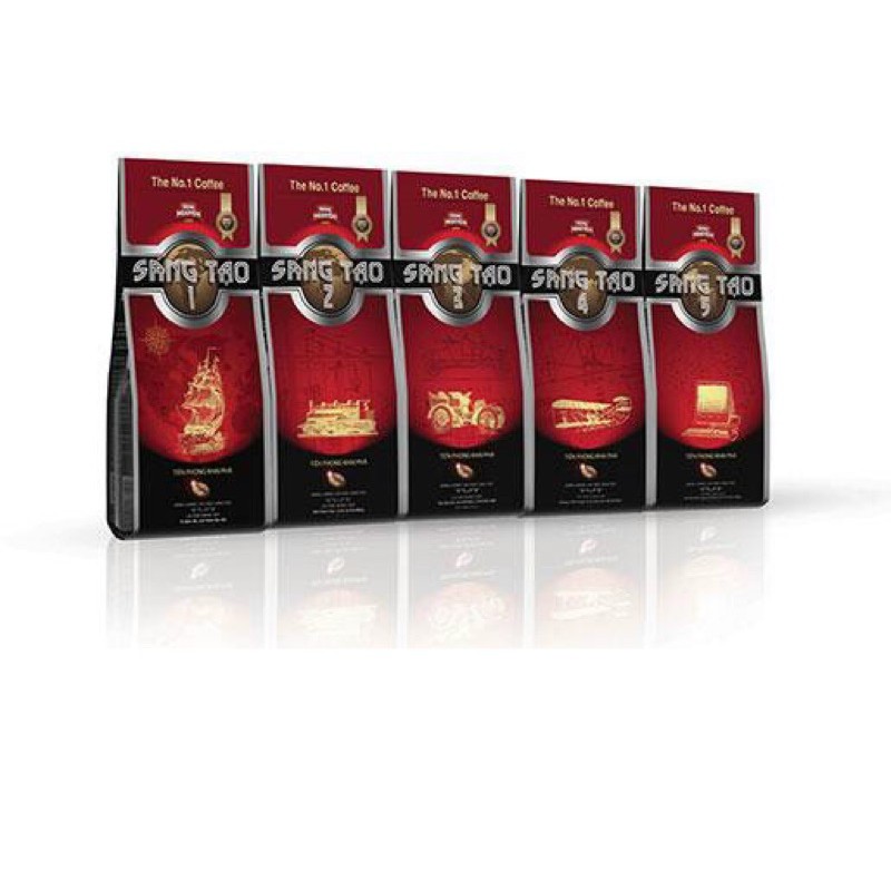 Cà phê sáng tạo1-2-3-4-5 Trung Nguyên