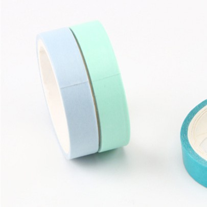 &lt;Ảnh Thật Shop Chụp&gt; Set 6 Cuộn Băng Keo Washi Tape DIY GIấy Note Trang Trí Sổ Tay Nhật Kí Khay Đựng Bút Teeci604