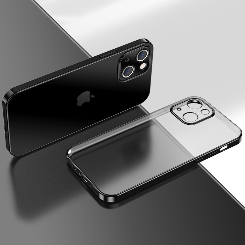 Ốp lưng viền vuông sang trọng dành cho iPhone 11 Pro Max 12 iphone x xs max xr 7 8 plus se 2020