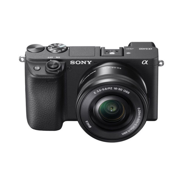 Sony Alpha A6400 Kit 16-50mm F/3.5-5.6 OSS (Chính Hãng) tặng Túi sony + Thẻ nhớ 64gb