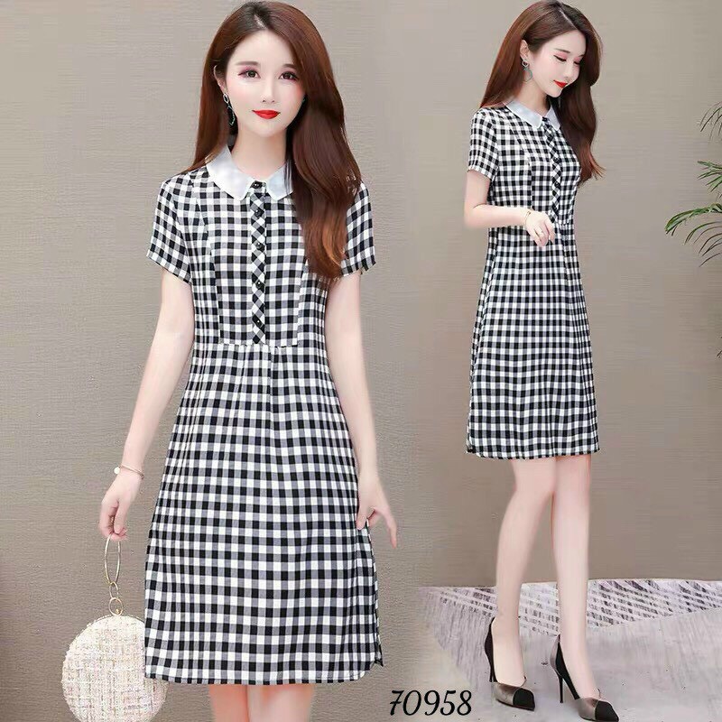 ĐẦM DỰ TIỆC CARO NỮ SIÊU XINH , SANG TRỌNG , QUÝ PHÁI CHO CÁC CHỊ EM LỰA CHỌN