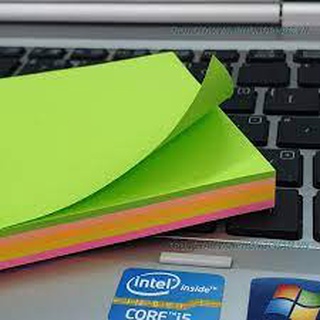 1 Xấp Giấy note 3*3 5 màu G-star
