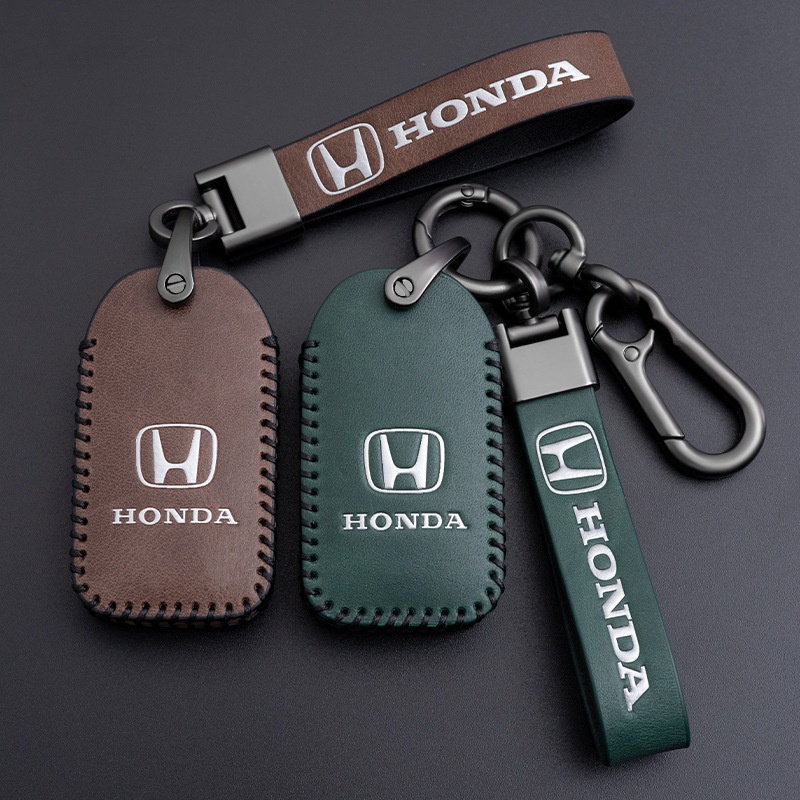 Ốp Da Bảo Vệ Chìa Khóa Xe Hơi Honda XRV Civic CRV Accord CITY Hrv